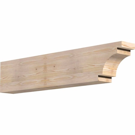 Ekena Millwork Mediterranean Smooth Rafter Tail, Douglas Fir, 5 1/2"W x 10"H x 48"L RFT06X10X48MED00SDF